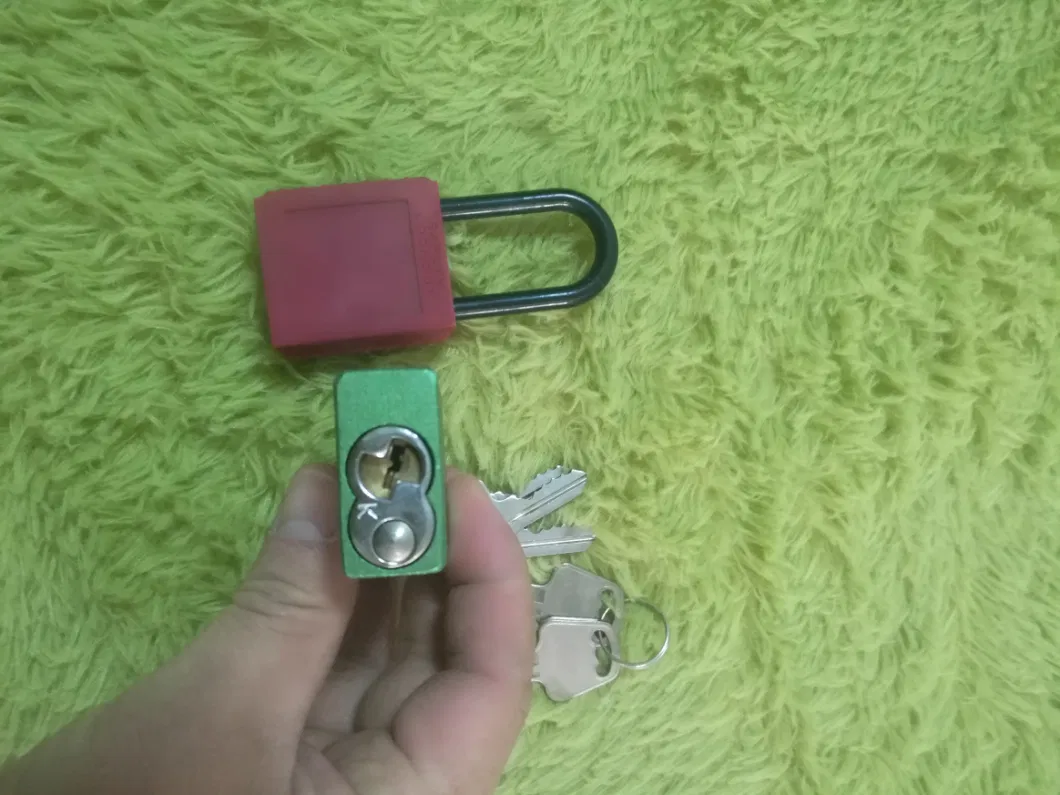 Aluminium Alloy Padlock, Plastic Padlock, Plastic Safety Padlock Al-30