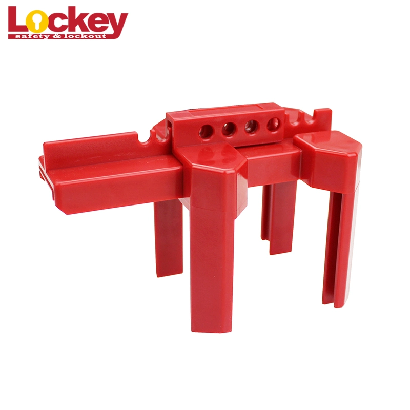 Lockey Plastic Adjustable Ball Valve Lockout for Pipes Abvl01m