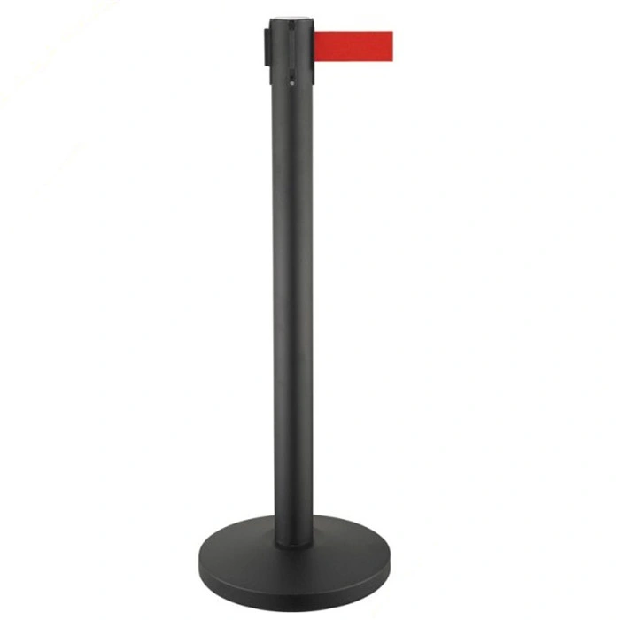 Retractable Stainless Steel Queue Crowd Control Safety Traffic Barrier