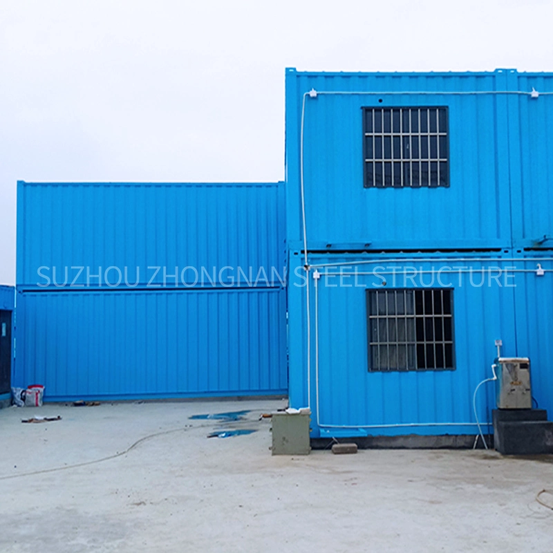 China Steel Container Restaurant Prefabricated Apartment Building Solution