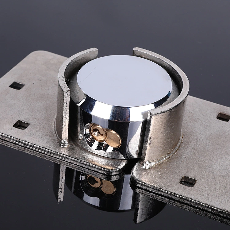 Round Lock 73mm Round Stainless Steel L Van Security Hockey Puck Lock with Stainless Steel Hasp Padlock Hockey Puck Pad Lock