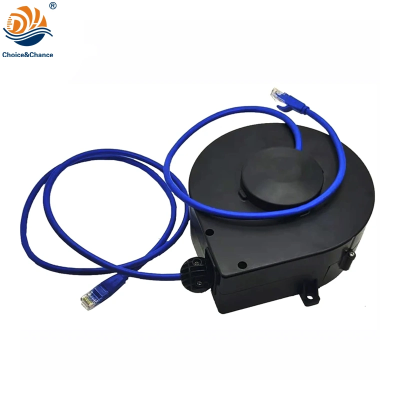 Customized Retractable Ethernet Cable Reel Electric Retractable Wire Cord Reel