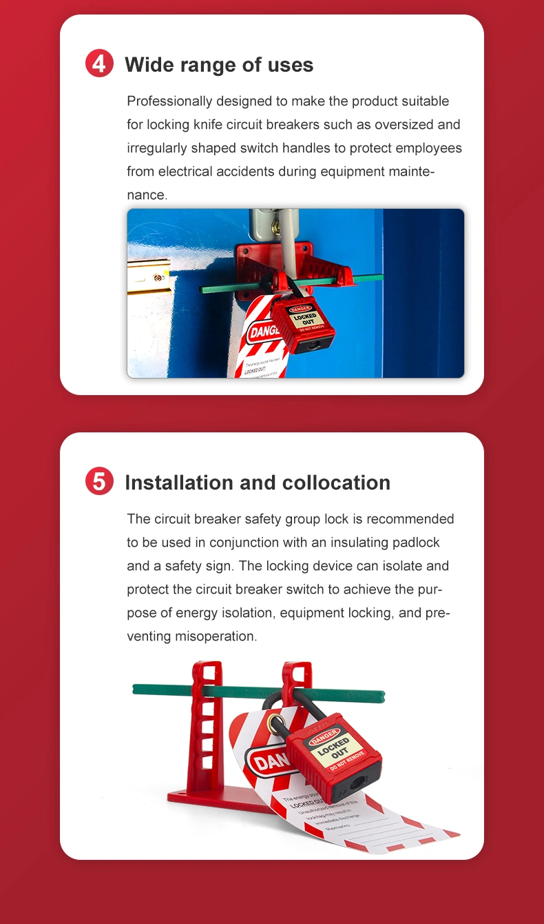 Industrial Glue Design 480V~600V Breaker Lockout Kit