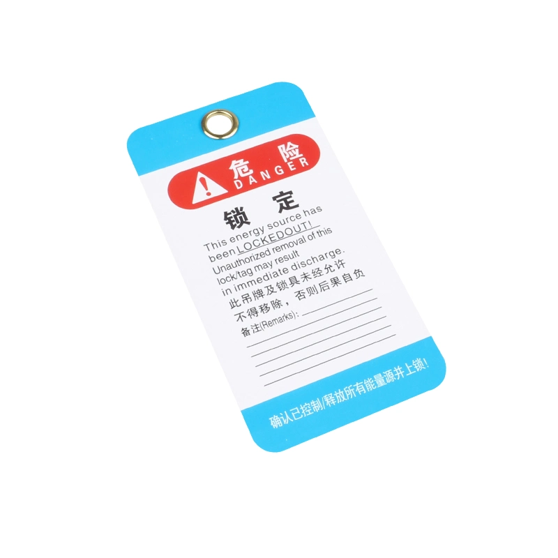Boshi Plastic Material Tagout Safety Tagout