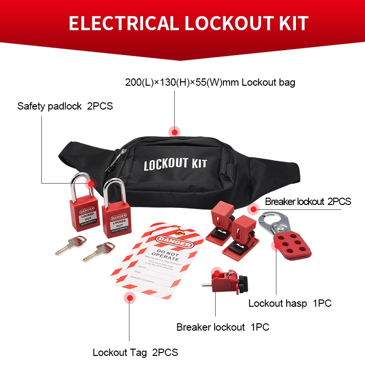 Lockey Safety Lockout Combination Bodypack Bag (LG04)