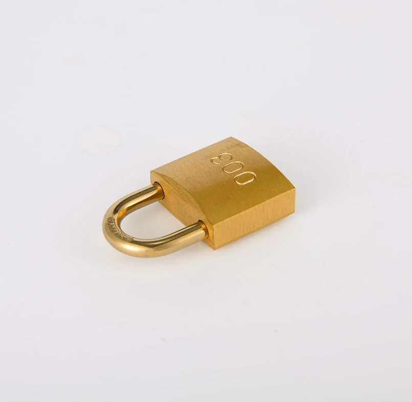 003 High Quality Full Brass Padlock, Brass Alike Key