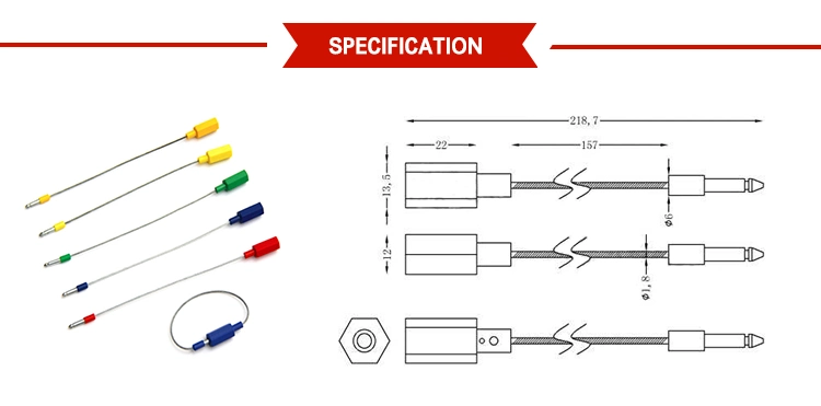 Industrial Seal Locks Security Container Cable Seal for Seal Locks