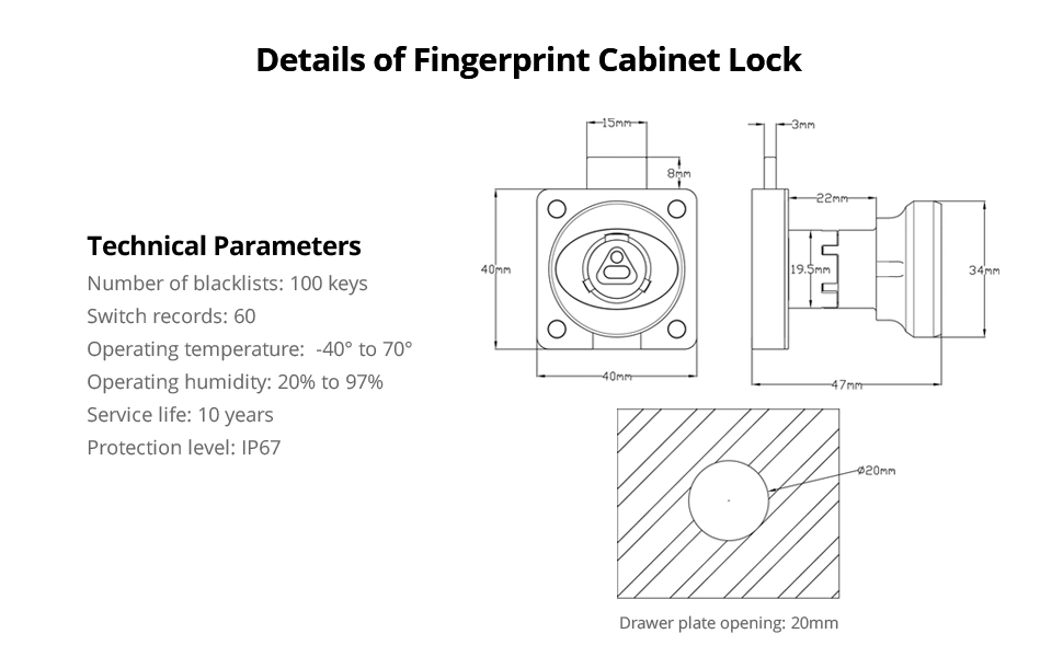 Intelligent Cabinet Lock with Master Key to Secure Access Control