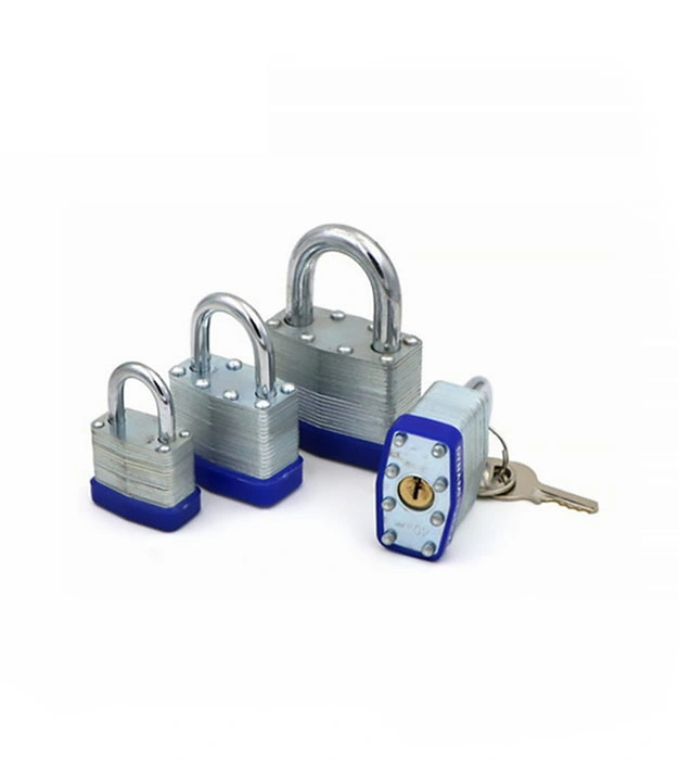 Hardened Steel 45mm 50mm 65mm Safety Outdoor Safety Laminated Keys Padlock