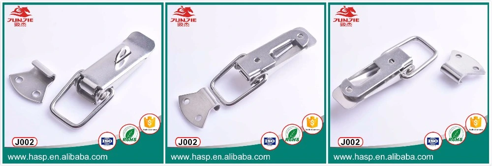 Toolbox Stainless Steel Toggle Latch Hasps Spring Loaded Latch Toggle Hasp Lock J002