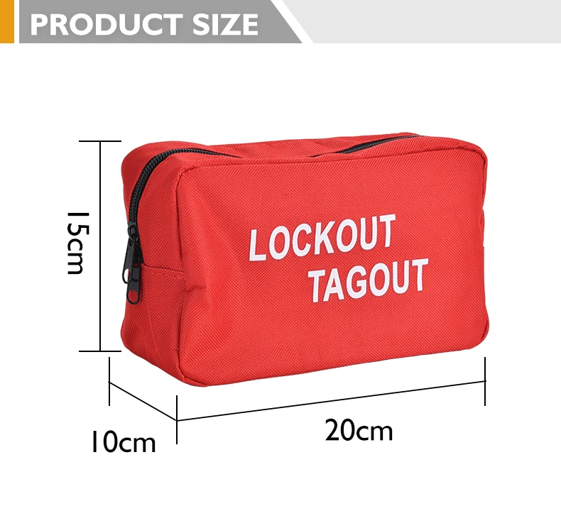 Lotoepo Waterproof Nylon Fabric Mini Personal Safety Portable Lockout Bag Tool Bag