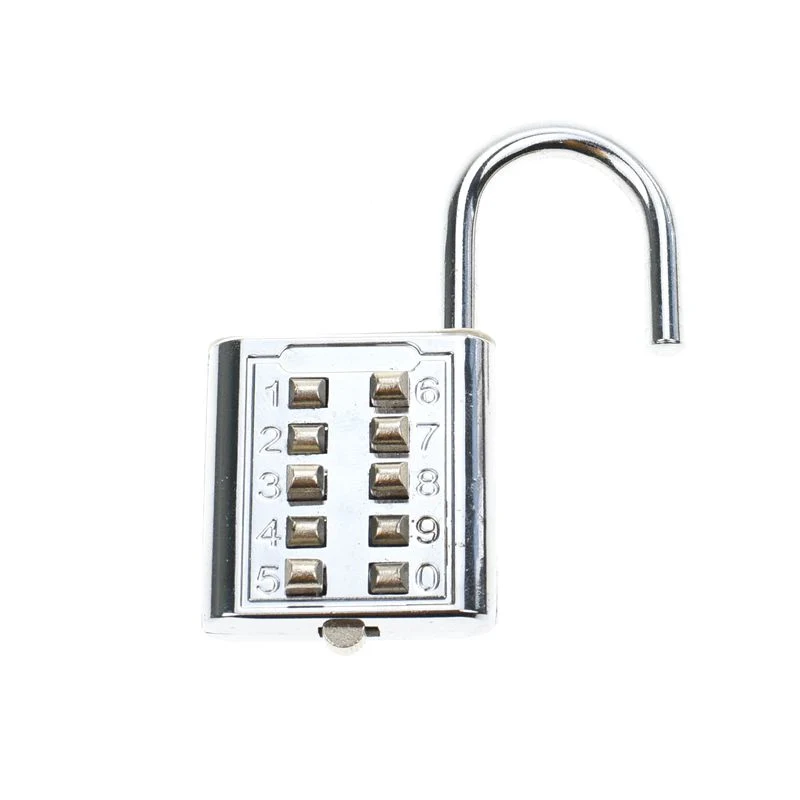 Yh9034 Push Button Special Zinc Alloy Good Quantily Digital Password Padlock