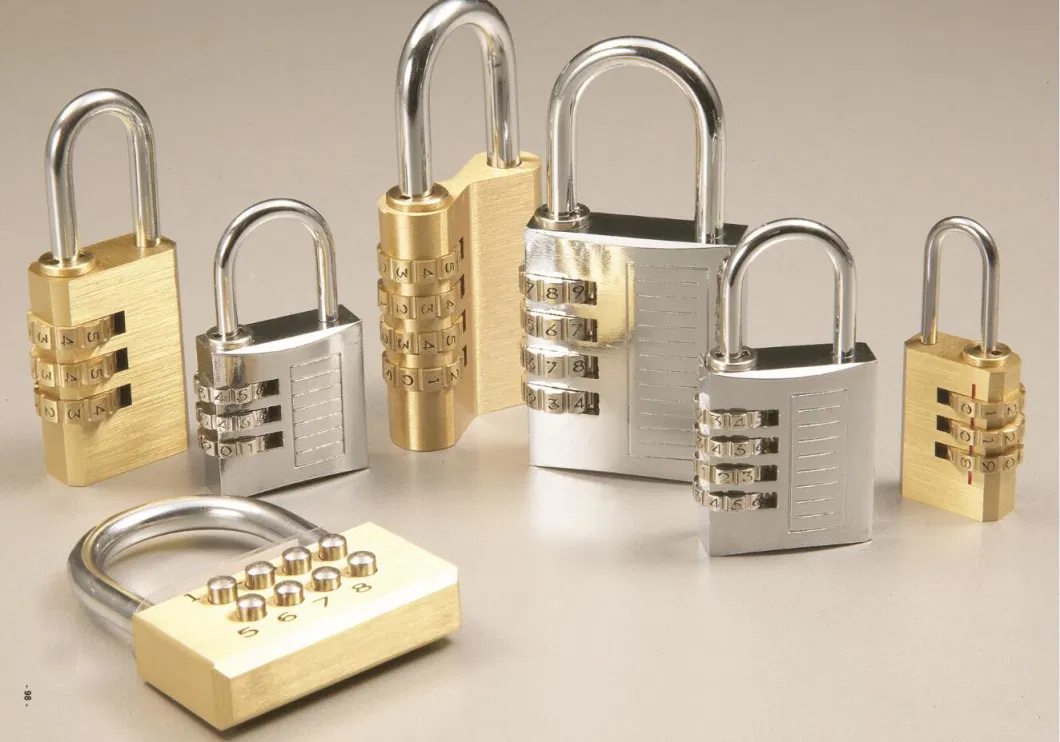 High Security Resettable Combination Brass Padlock (035)