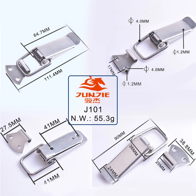 Mini Cam Locks Without Spring Action Stainless Steel Toggle Latch J101
