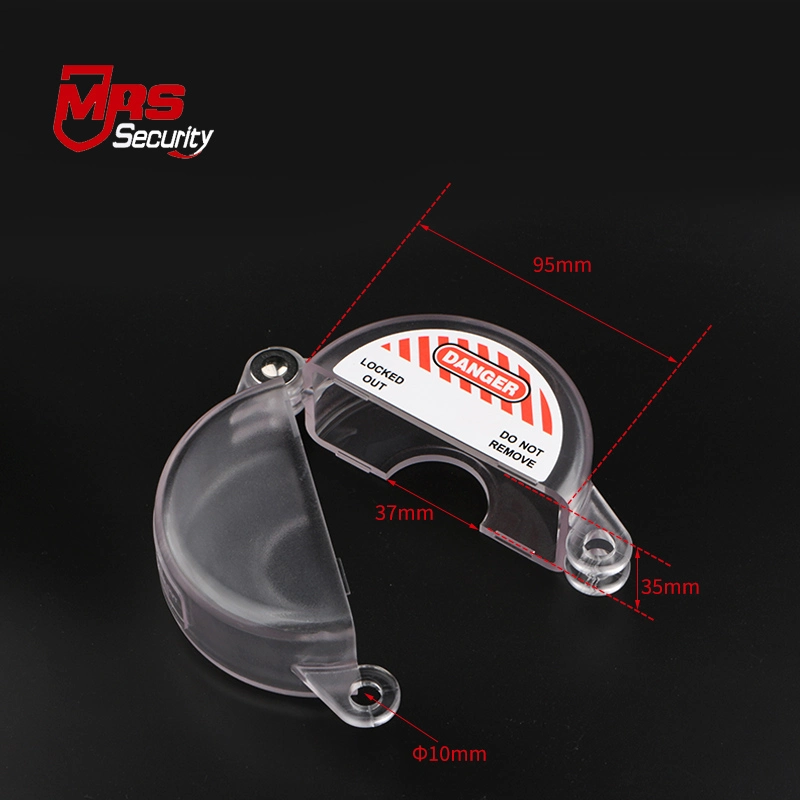Transparent ABS Industry Universal Safety Valve Lockout Security Lockout Tagout Loto Manufacturer