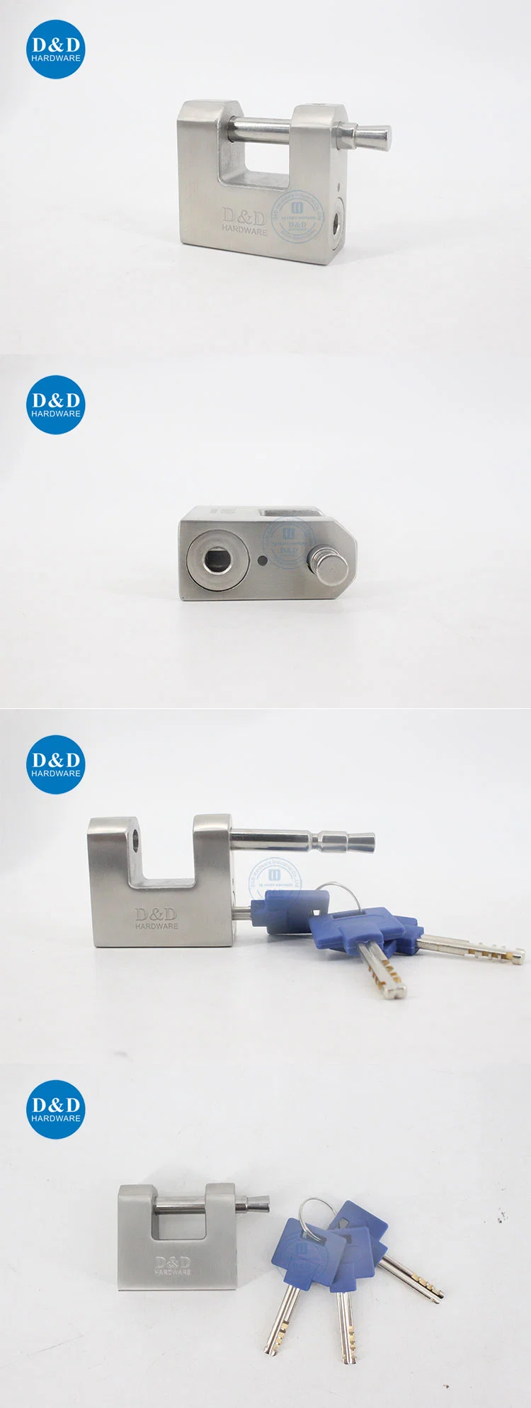 Rectangular Padlock for Truck Container Household Commercial Industrial Application Safety