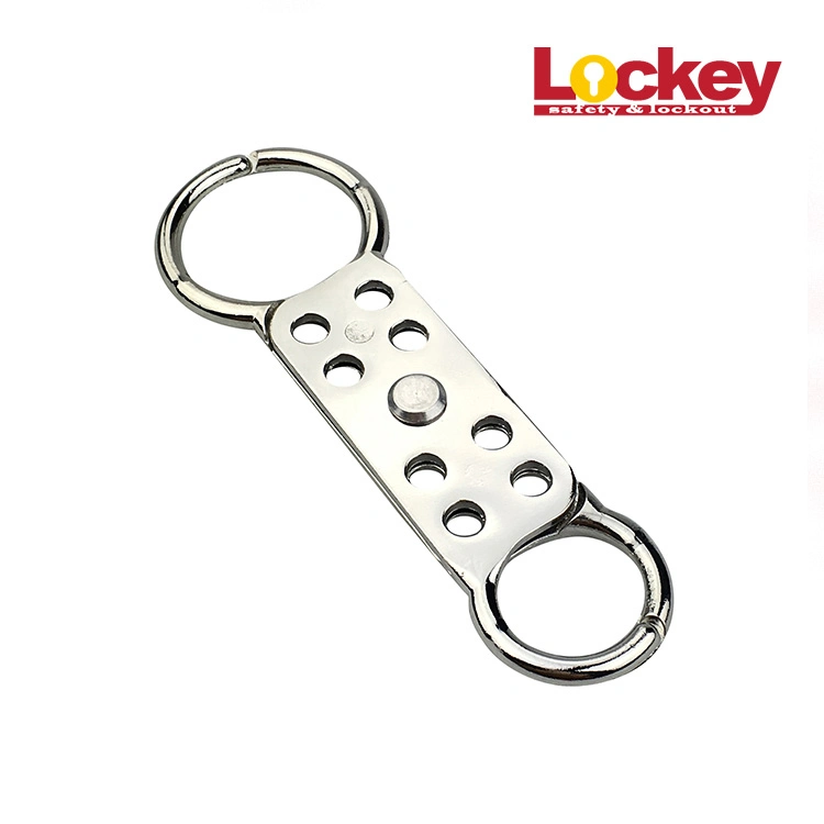 Double-End 8 Holes Aluminum Lockout Tagout Hasp