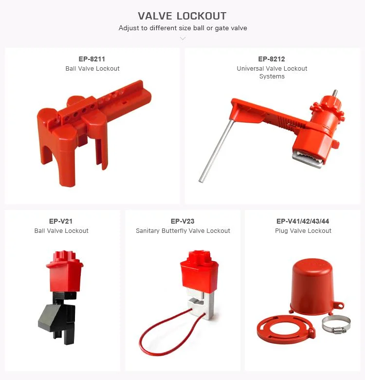 High Quality Durable Safety Ball Valve Lockout Devi