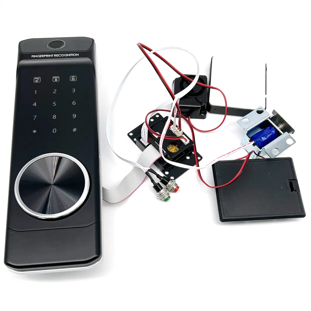 Secure Biometric Fingerprint Safe Lock with Touch Screen Vertical Keypad