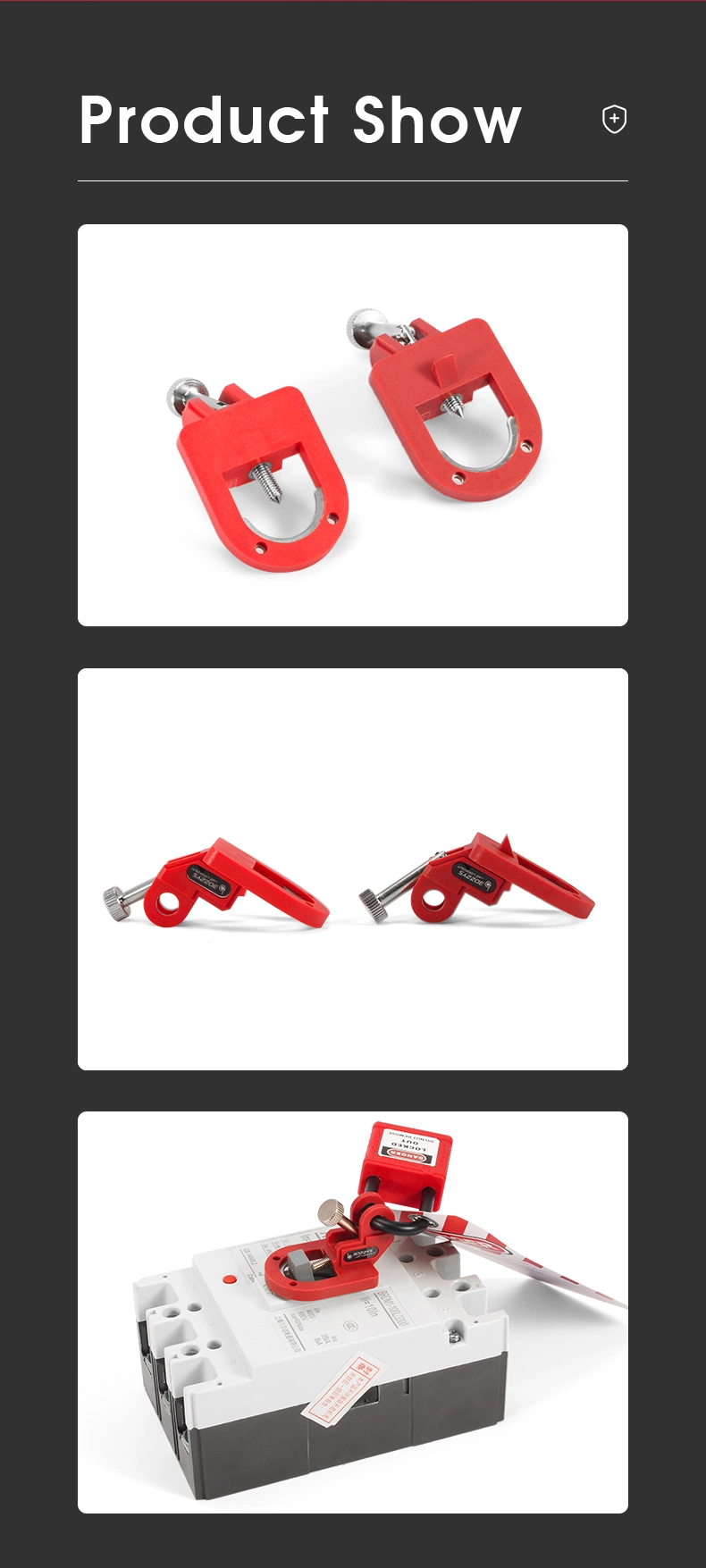 MCB Lock Without Pedal, Plastic Circuit Breaker Lockout