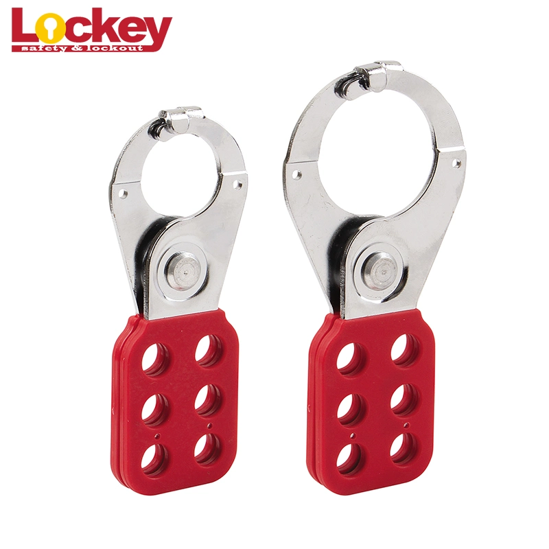 Lockey Steel Lockout Hasp with Hook Accept 6 Padlock