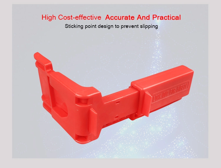 Bozzys OEM Red Plastic PP Adjustable Safety Ball Valve Lockout