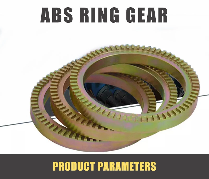 China Famous Brand 124mm*94mm*10mm ABS Ring Gear Anti-Lock Braking for Truck Spare Parts