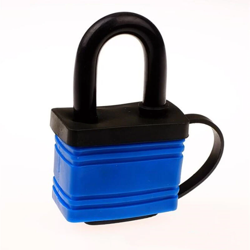 Laminated Padlock Double Locking Outdoor Padlock with PVC Bumper- Bumper