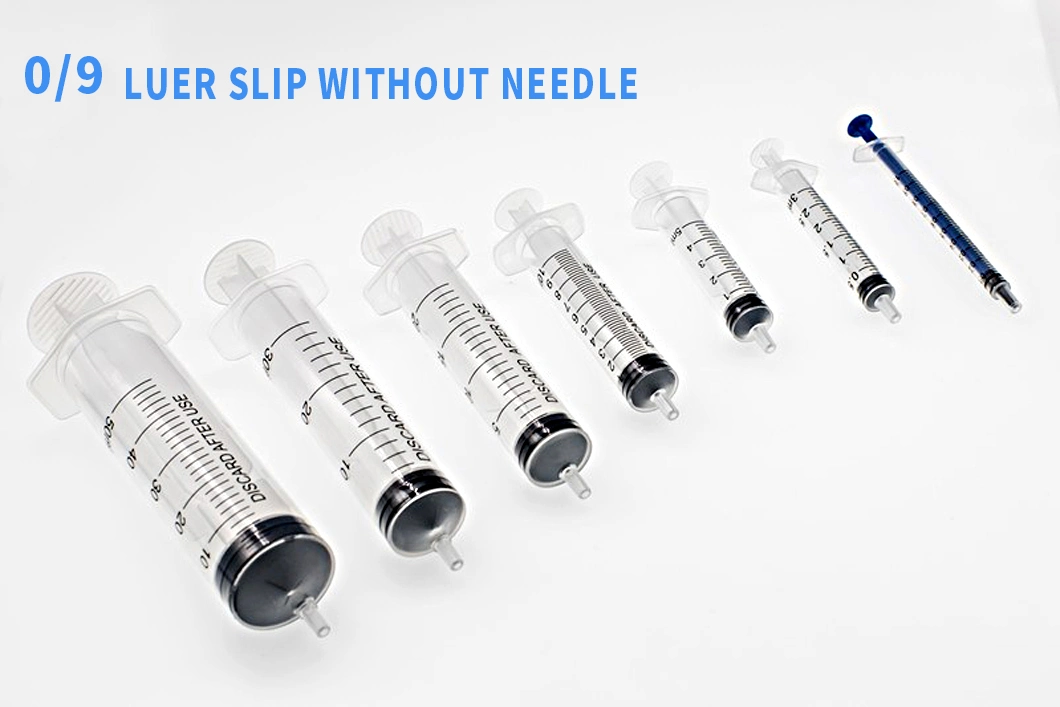 Disposable Plastic Syringe 3ml Luer Lock with Needle for Single Use