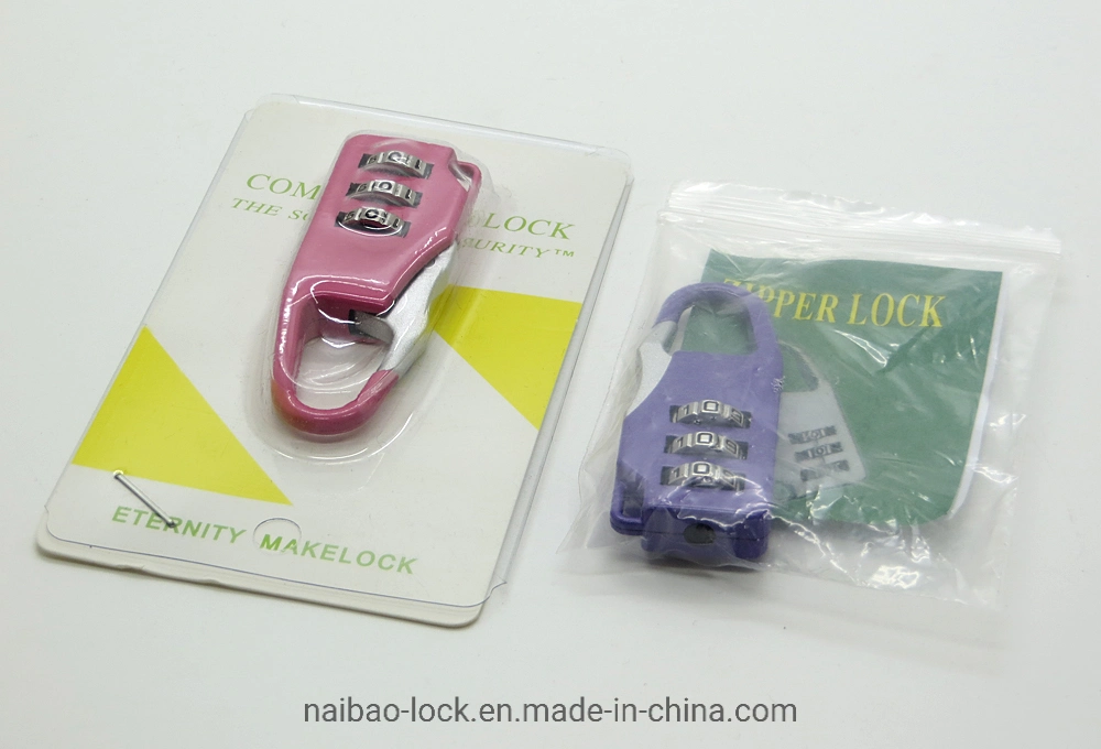 Travel Suitcase Security 3 Combination Padlock Lock