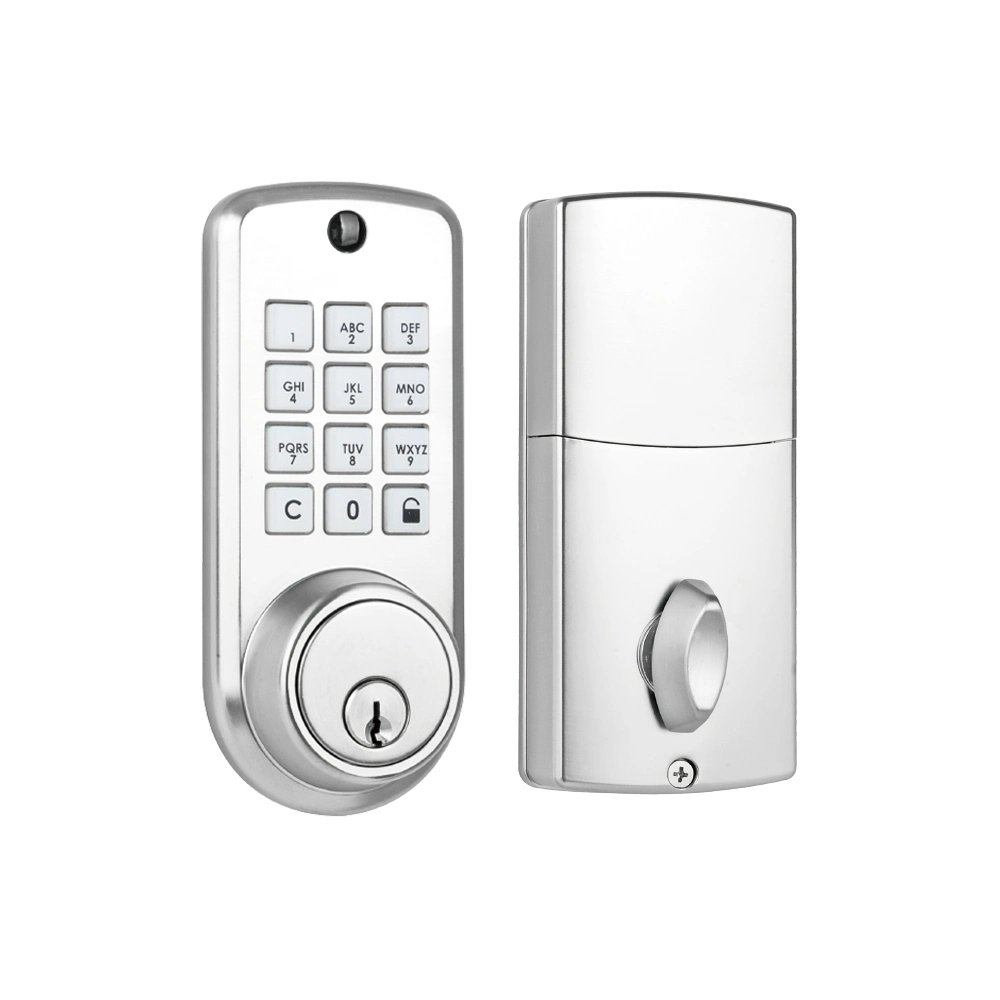 Safe Electronic Digital Keyless Smart Deadbolt Door Locks &amp; Keys for Apartment
