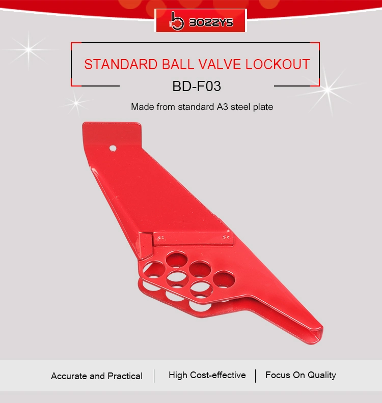 Bozzys Steel Ball Valve Lockout Gate Valve Safety Lockout