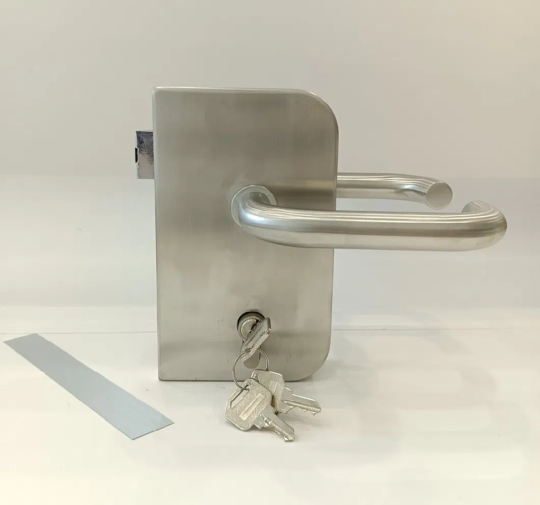 Handle Lock for Steel Plastic Doors with Zinc Alloy Lock Body