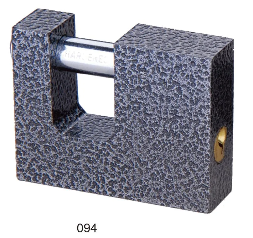 High Security Plastic Painted Rectangular Padlock (093/094)