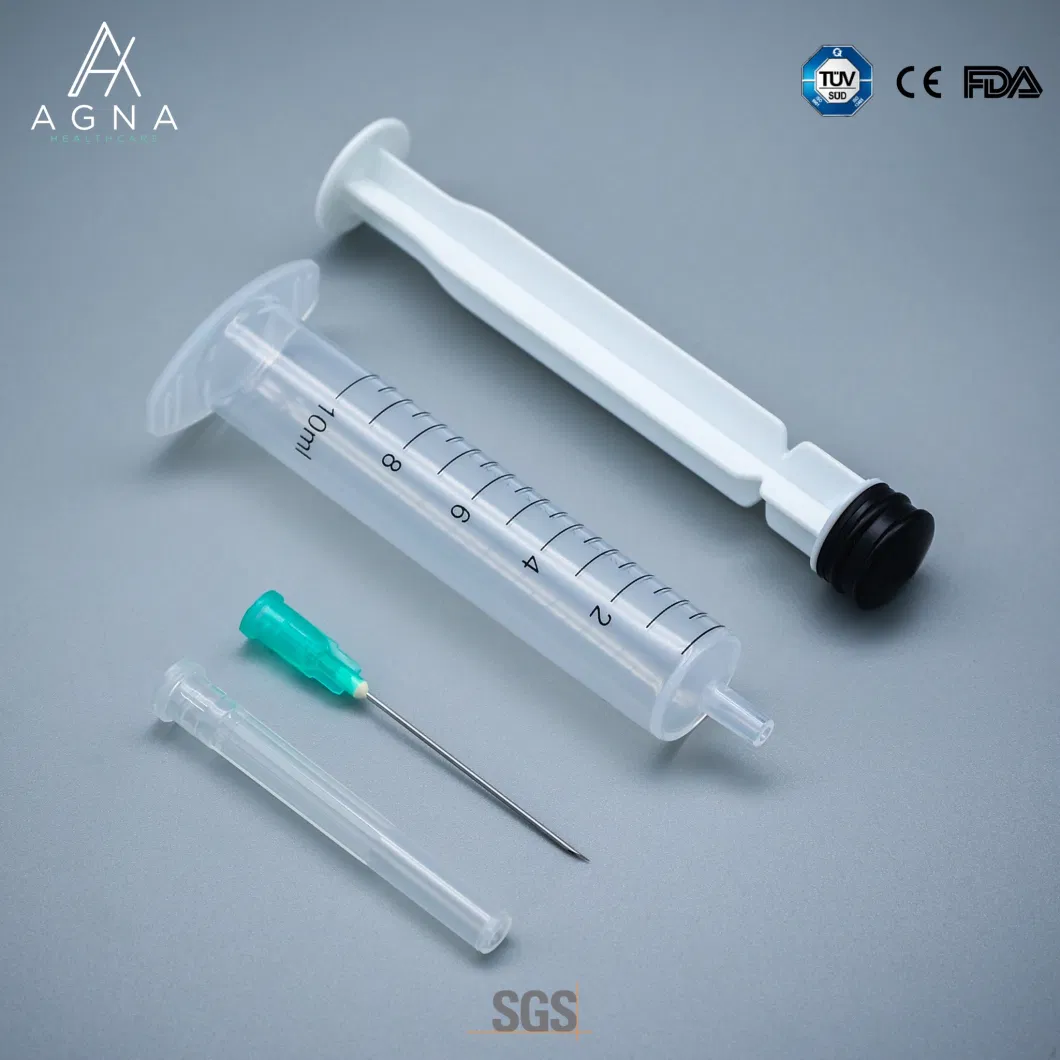 High Quality 5ml Disposable Plastic Vaccine Syringe Luer Lock with/Without Needle CE/ISO13485