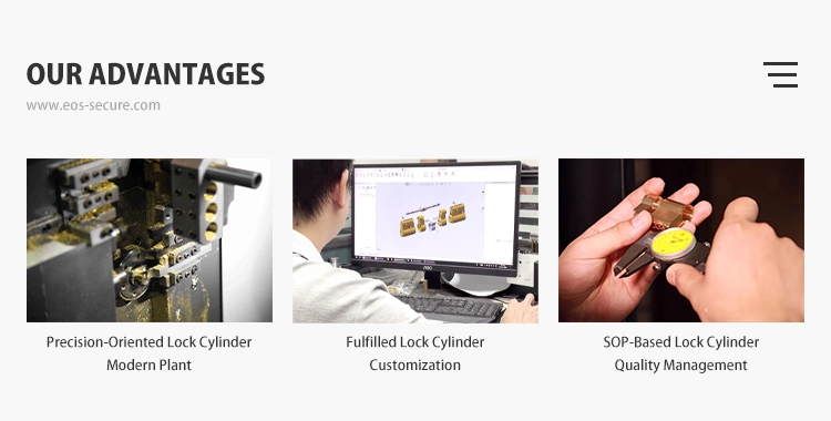 Security Hardened Steel Padlock Lock with Security Lock Cylinder