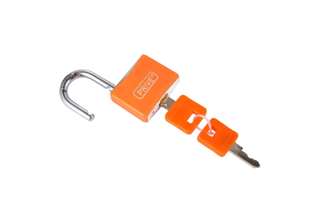 50mm Aluminum Padlock with Rhombus Design and ABS Cover for Extra Security