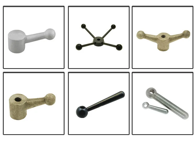 Densen Custom Ball Handles and Clamping Ball Levers: Versatile Swing Action Clamping Devices for Various Applications