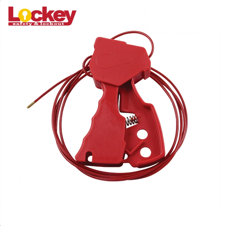 Universal Multipurpose Cheap Steel Cable Lockout for Locking Valves