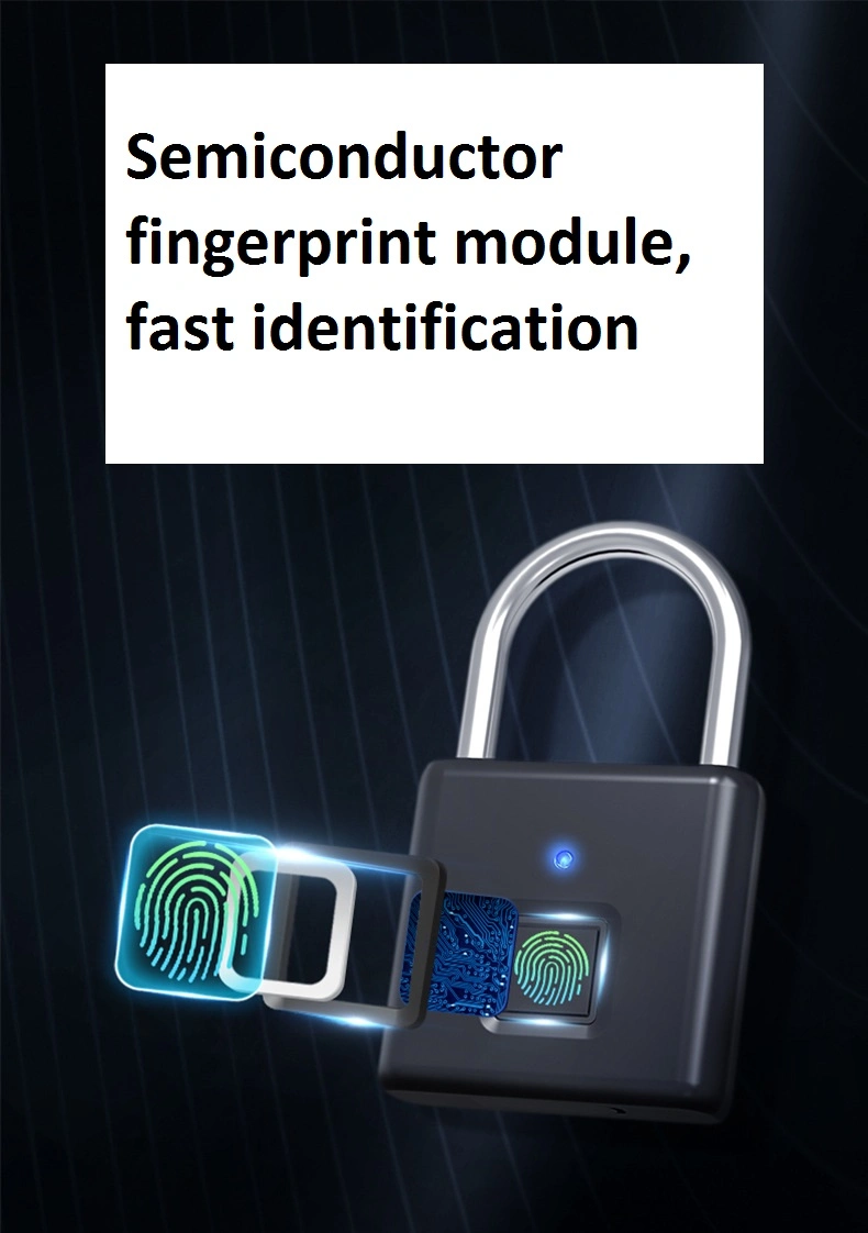 Security Padlocks Bulk Wholesale Smart Lock Supplier Master Lock Fingerprint Padlock