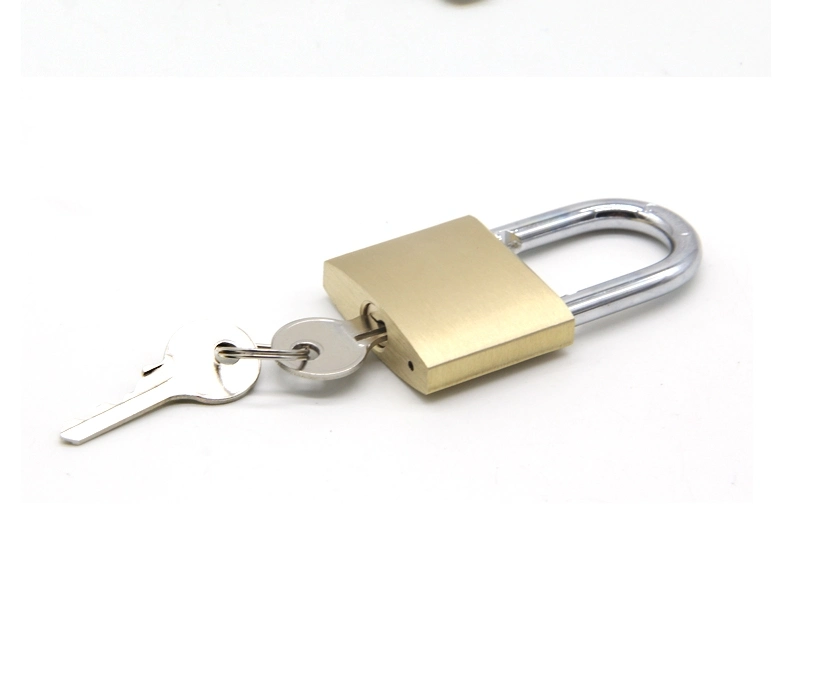 GS0020 Brass Padlock with Crossed Key, High Quality Brass Padlock, Top Security Brass Padlock, ISO9001 Passed Brass Padlock