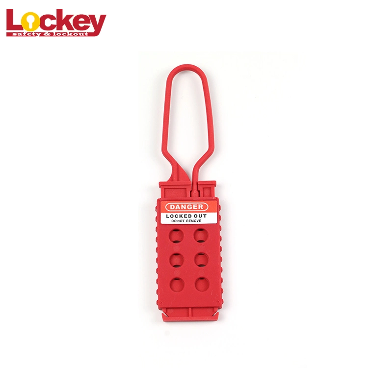 Loto Six Holes Nylon Safety Non-Conductive Lockout Hasp with Ce