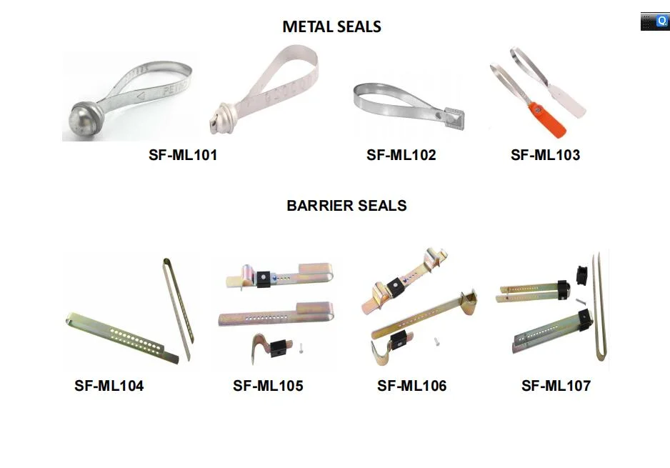 Metal Strap Ball Seal Edge Curled Metal Strap Seal Container Seals High Security Seals Strap