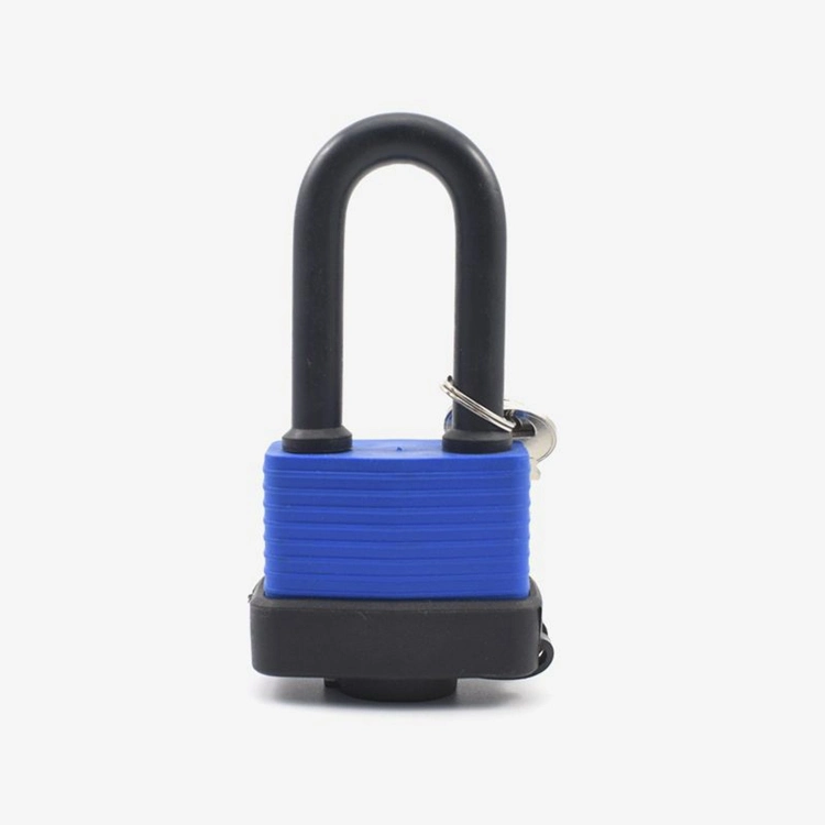 Long Shackle Laminated Lock Top Security Iron Padlock