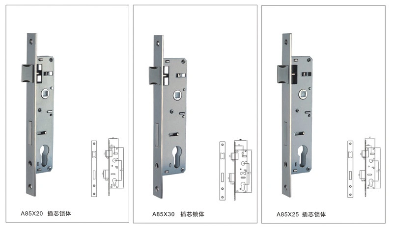 Stainless Steel Deadlocking Bolt Lock for Windows and Doors