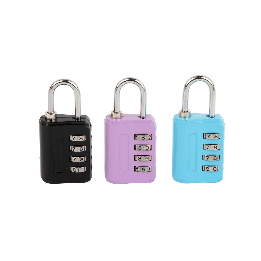 Combination Lock Padlock 4 Digit Luggage Lock Toolbox School Gym Locker
