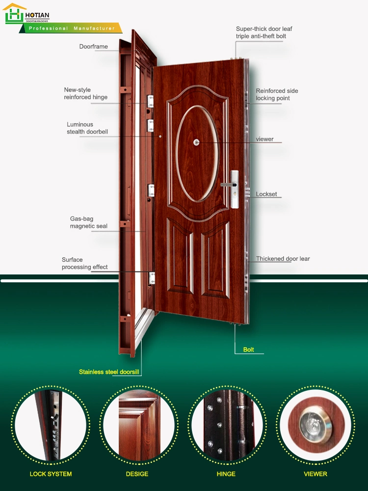 Luxury Hot Sales Beautiful High Security Front Door Lock