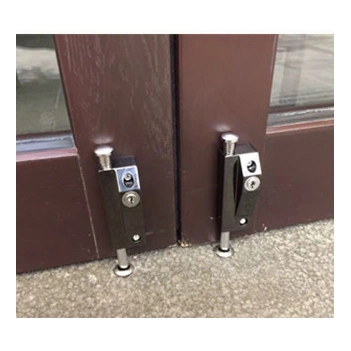 Zinc Alloy Visible Revolving Door Mounted Bolt Door Bolt Door Safety Lock