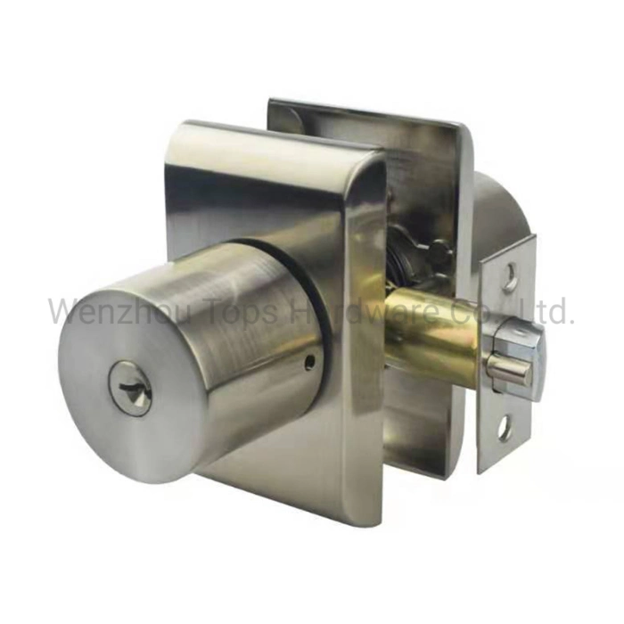 Backset 60mm/70mm Keyed Alike Security Door Lock Entry Round Knob Door Lock