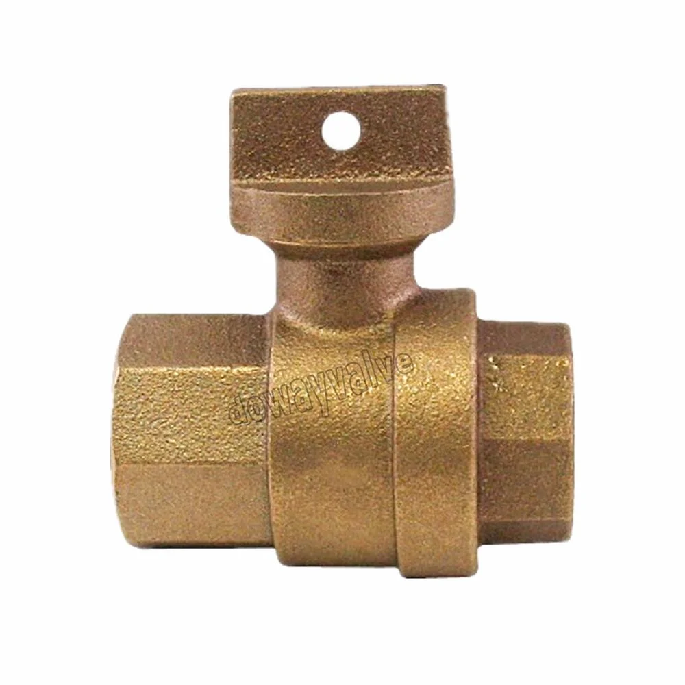 ODM Ball Style Curb Stop Valve with Padlock